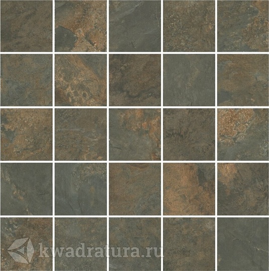 Декор для настенной плитки Kerama Marazzi Рамбла мозаичный MM12132 25*25 см